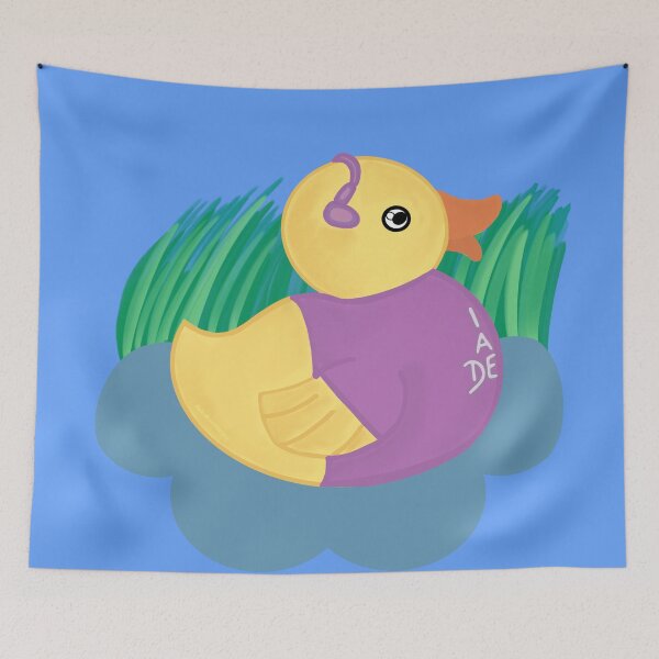 Item preview, Chronically Quackers - Vivian the Deaf Duck designed and sold by NatLeBrunDesign.