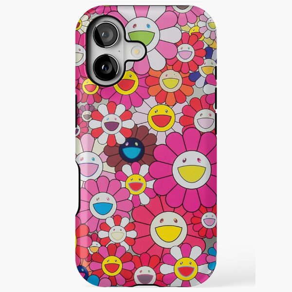 iPhone 17ProMax Takashi Murakami 花デザイン Takashi Murakami Coque Cover Case For Apple iPhone 17 Pro Max