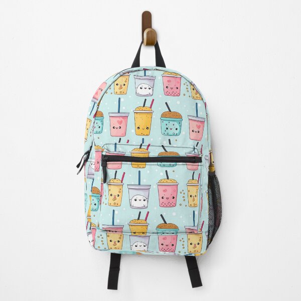 Item preview, cute bubble tea seamless designed and sold by NatthyDesign.