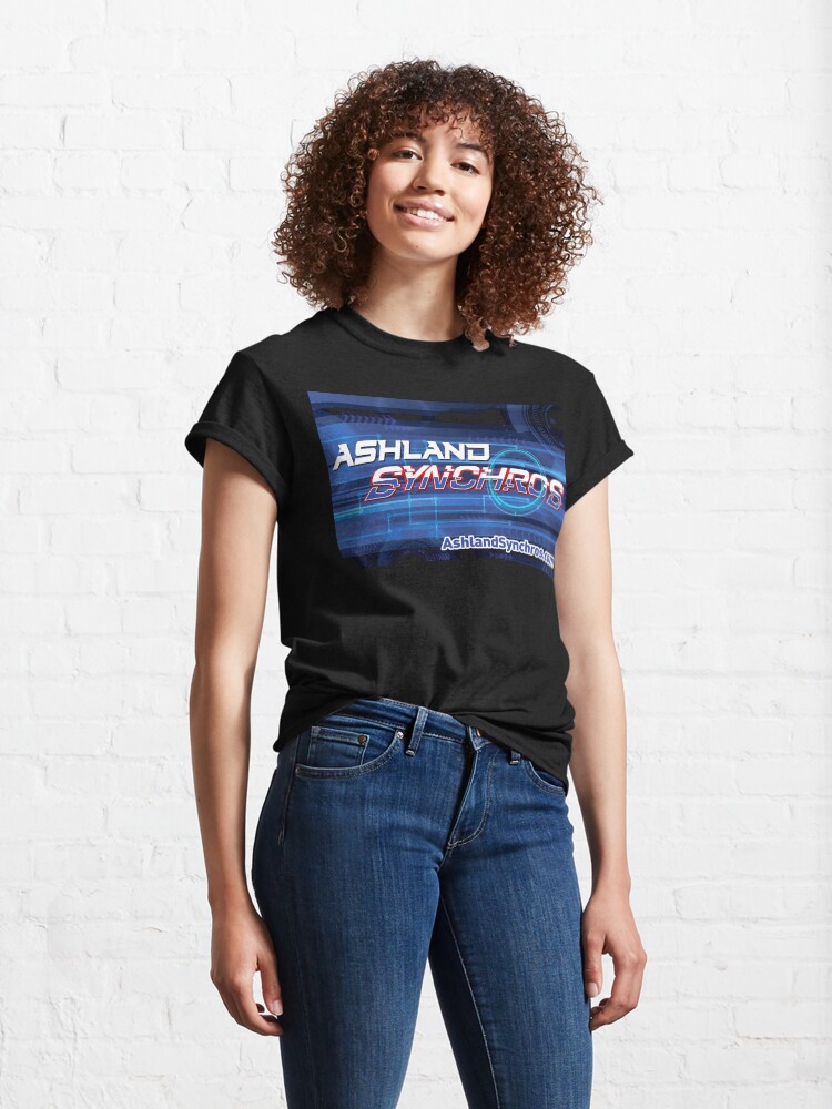 Thumbnail 4 of 7, Classic T-Shirt, Ashland Synchros (AshSyncWeb-2023-08) designed and sold by Regal-Music.