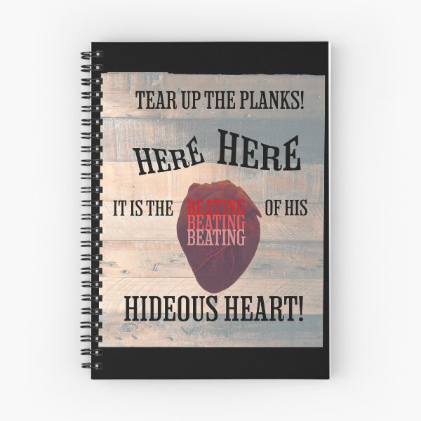 Item preview, It is the Beating of His Hideous Heart from the Tell-Tale Heart designed and sold by 5PointsDigital.