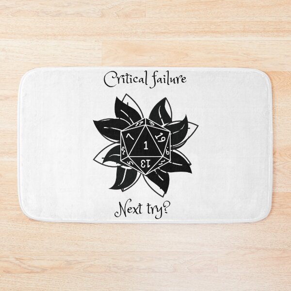 Item preview, Critical failure, try again? designed and sold by Entallya.