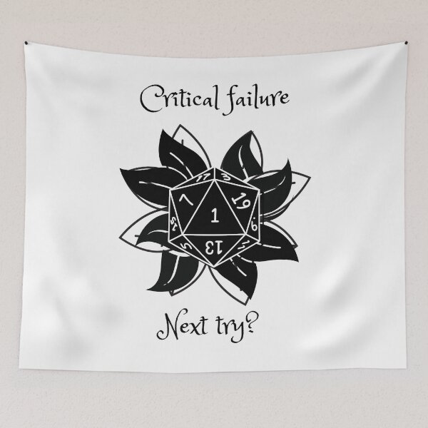 Item preview, Critical failure, try again? designed and sold by Entallya.