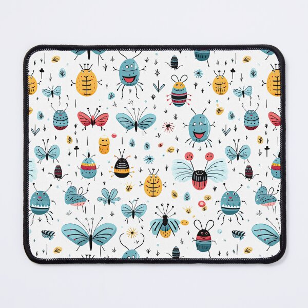 Item preview, cute bug seamless designed and sold by NatthyDesign.