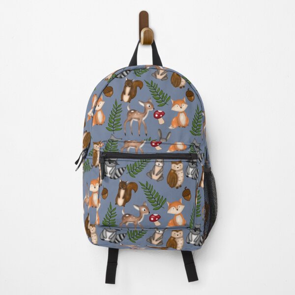 Item preview, Blue Whimsical Forest Animals designed and sold by Midwestmama94.