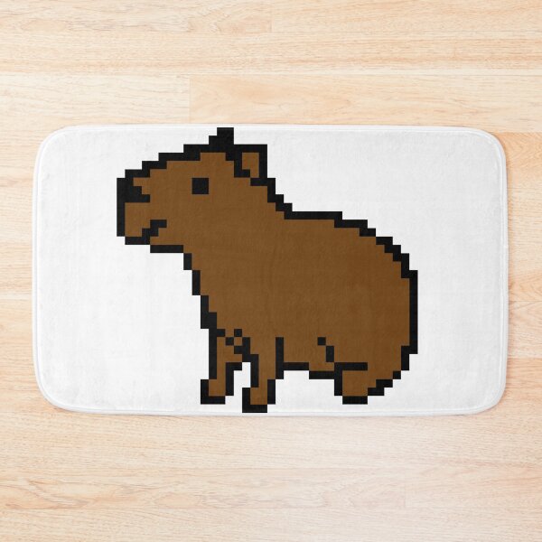 Item preview, Capiabara Pixel Art designed and sold by BeltsukiDesing.