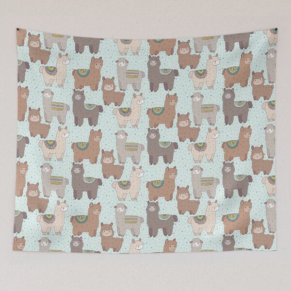 Item preview, Cute Llama pattern  designed and sold by Yaragold.