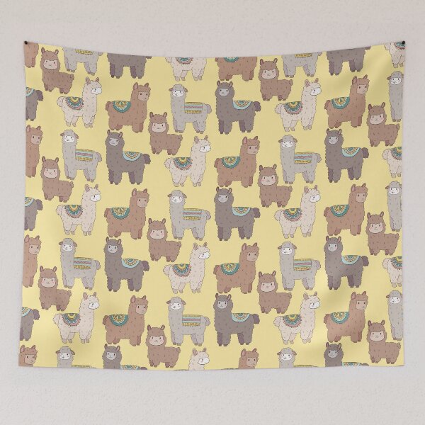 Item preview, Cute Llama pattern  designed and sold by Yaragold.