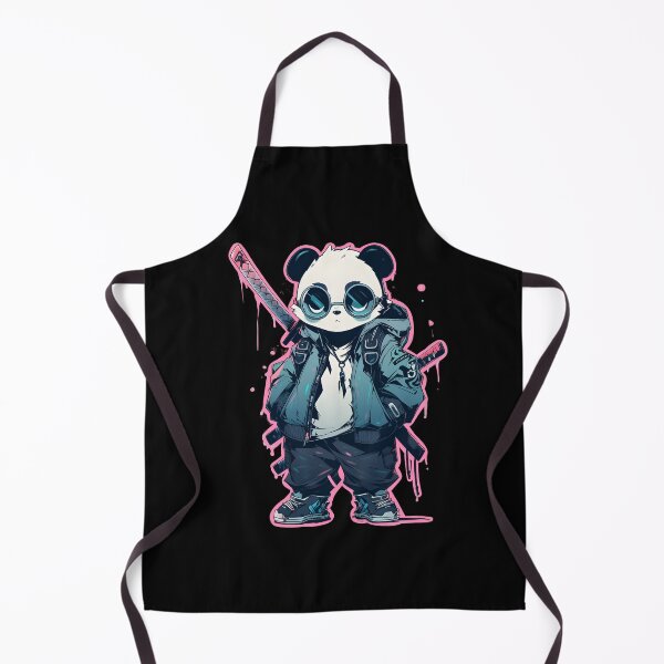 Item preview, Panda boy ninja cyber punk designed and sold by PUG70.