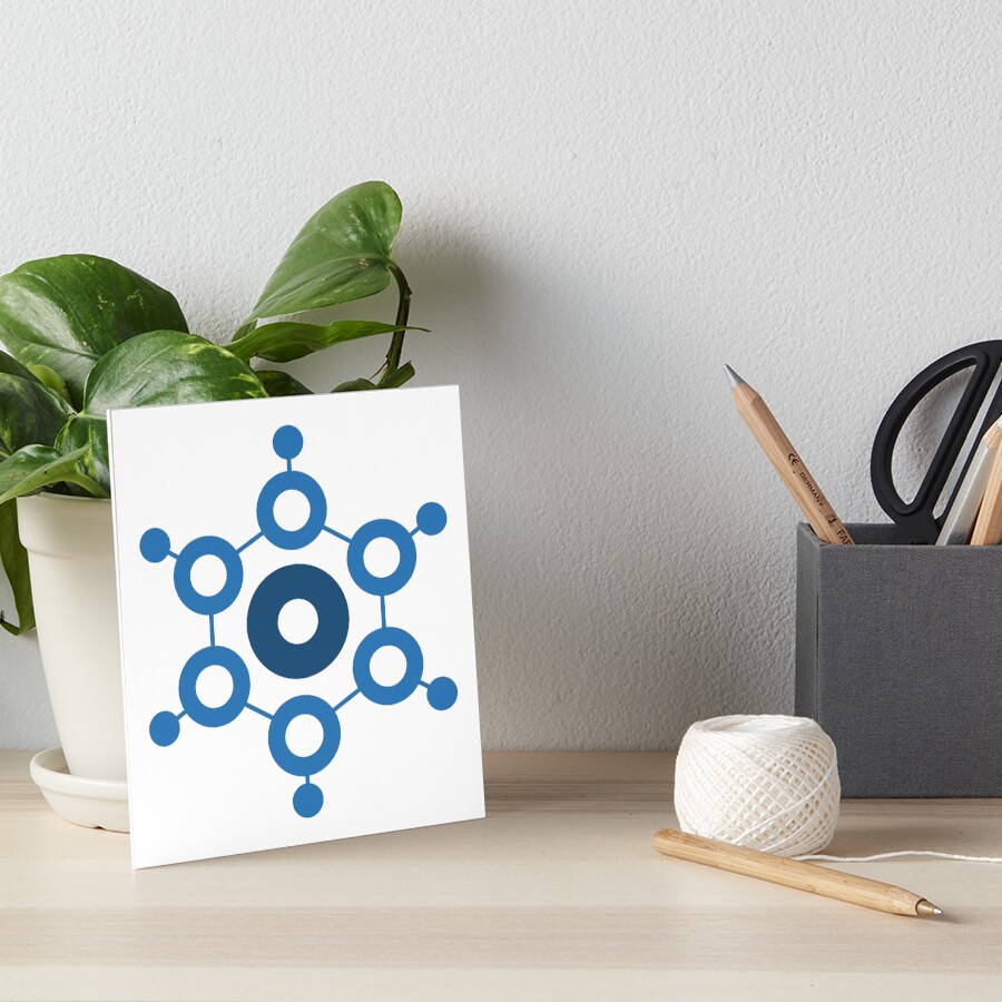 Item preview, Art Board Print designed and sold by AltcoinCentral.