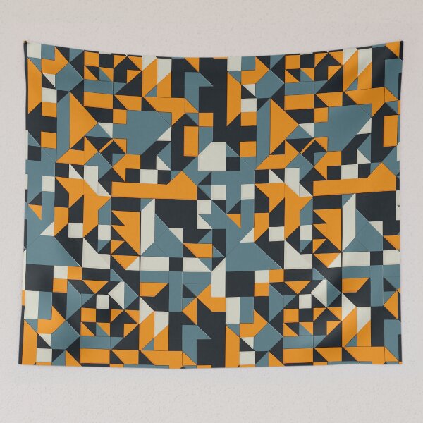 Item preview, Geometric Patterns with Squares and Rectangles designed and sold by Salahuddin190.