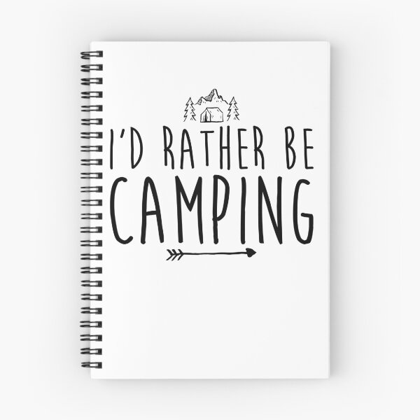 Item preview, I'd Rather Be Camping designed and sold by kamrankhan.