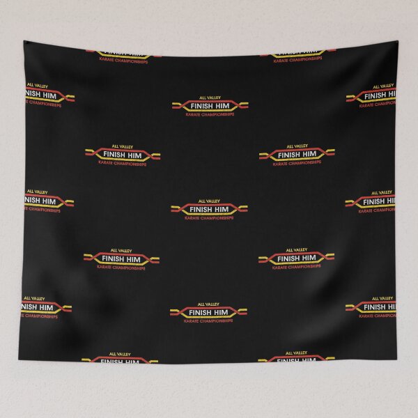 Item preview, FINISH HIM - The Karate Kid - All Valley Karate Championships - Dark designed and sold by unrealindeed.