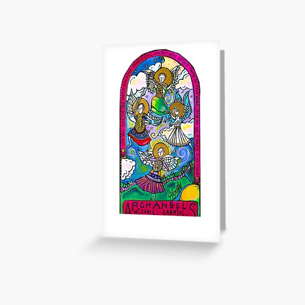 Item preview, Archangels (Michael, Gabriel, Raphael, Uriel)  designed and sold by Abbey of the Arts.