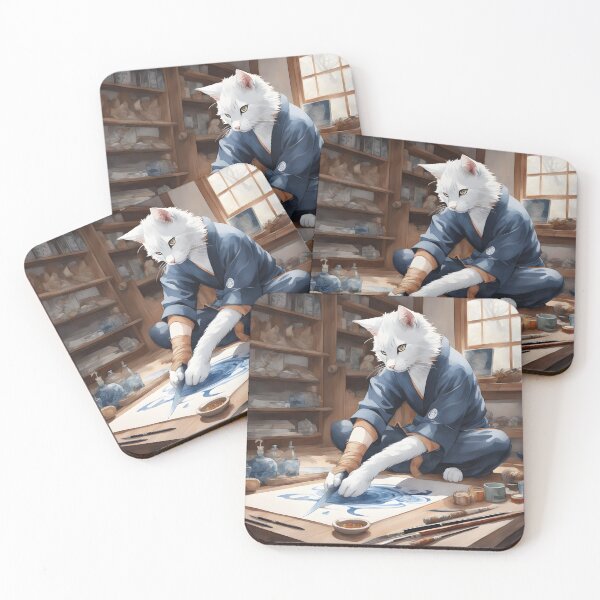 Item preview, Painter cat designed and sold by Jambonfromage.