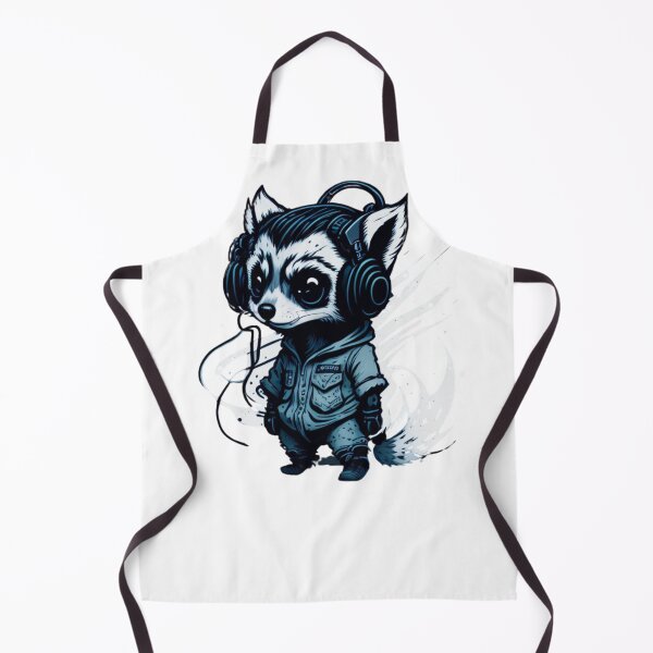 Item preview, kawaii raccoon cool music designed and sold by irosh madushan.