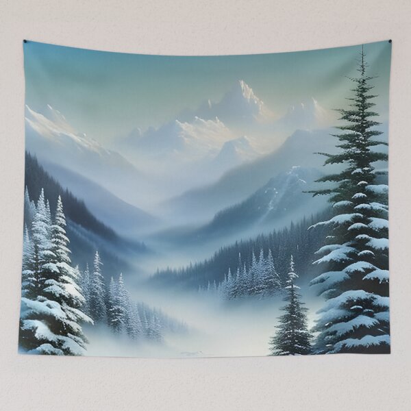 Item preview, Traniven Pass in Midwinter designed and sold by IrishBarbarian.
