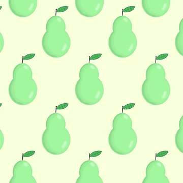 Artwork thumbnail, Pear Pattern by Valeria Leone