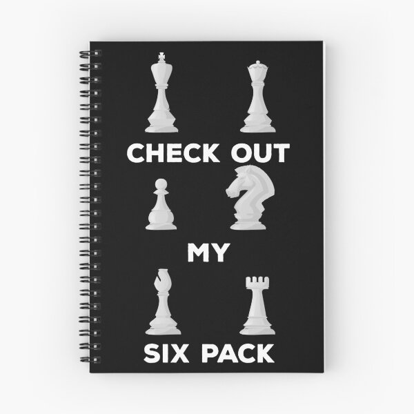 Item preview, Check Out My Six Pack, funny chess Game designed and sold by StoreMix23.