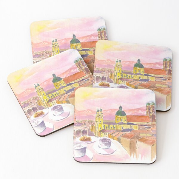 Item preview, Munich Breakfast with Rooftop Vibes and Historic Center View designed and sold by artshop77.
