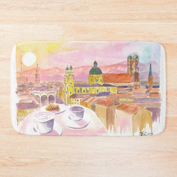 Item preview, Munich Breakfast with Rooftop Vibes and Historic Center View designed and sold by artshop77.