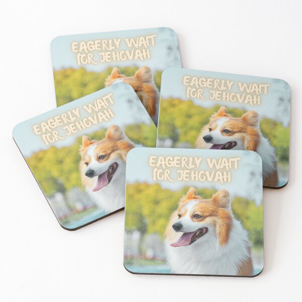 Item preview, Eagerly Wait for Jehovah JW Circuit Assembly Notebook Sticker designed and sold by RegalitosParaTi.