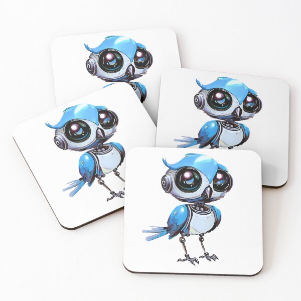 Item preview, Robo-Blue Jay! designed and sold by kukamatsu.