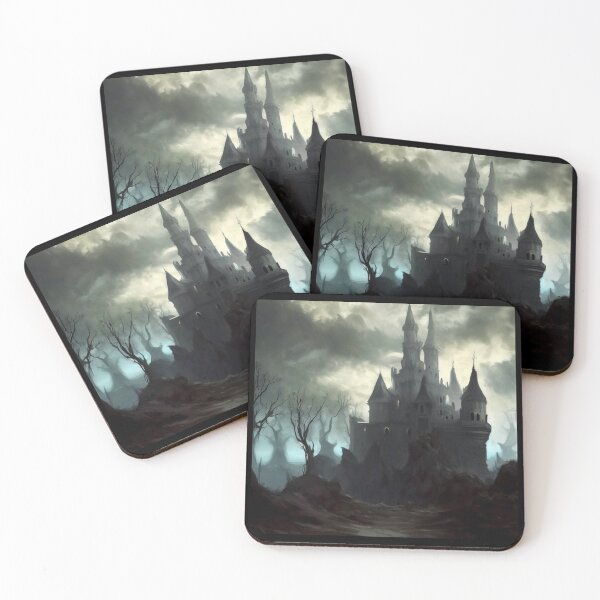 Item preview, Fantasy Castle Frightening Landscape 2 designed and sold by CrankyOldDude.