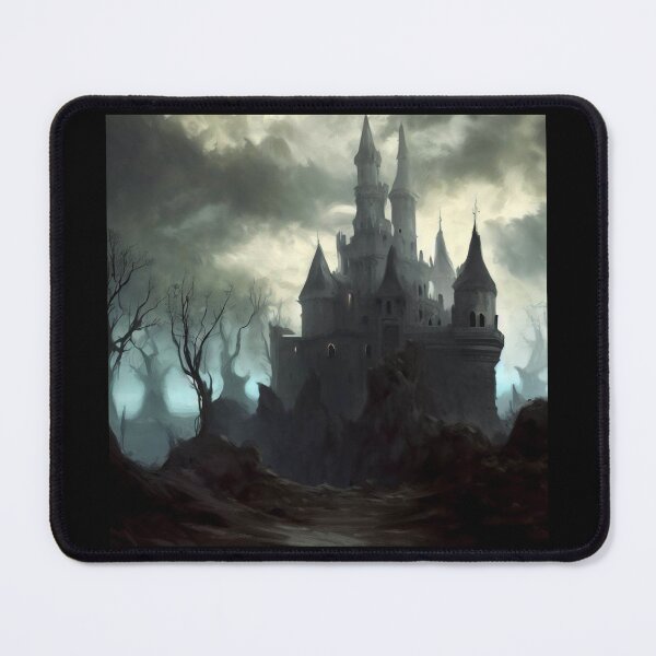 Item preview, Fantasy Castle Frightening Landscape 2 designed and sold by CrankyOldDude.