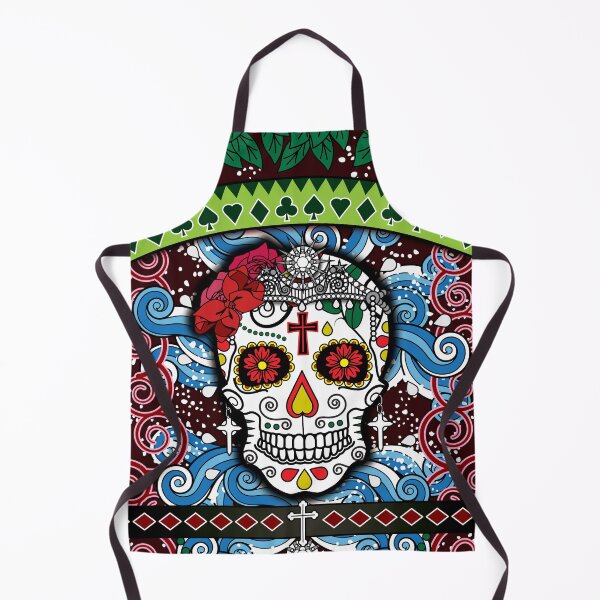 Item preview, Many Day of the Dead Items - WATER Sugar Skull Poster - Halloween designed and sold by Billers Art.