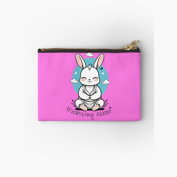 Item preview, Meditating Rabbit designed and sold by tinytwist.