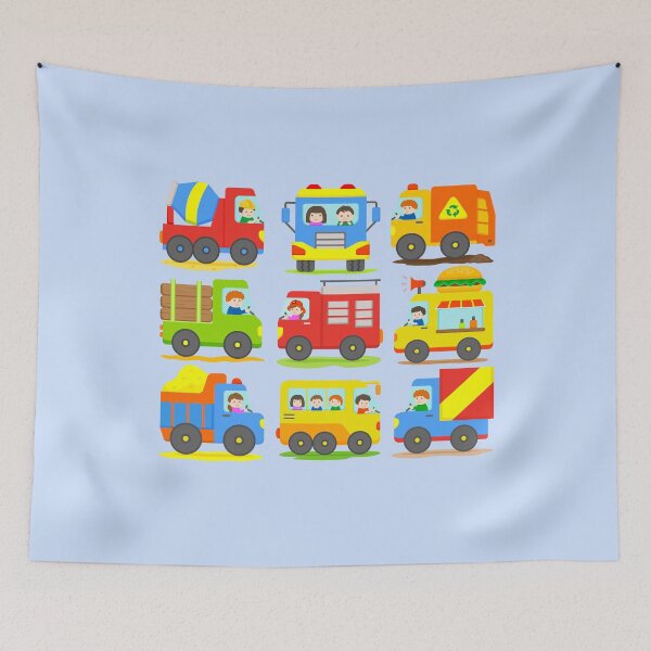 Item preview, Trucks Kids Truck Design Toddler Boys designed and sold by samshirts.