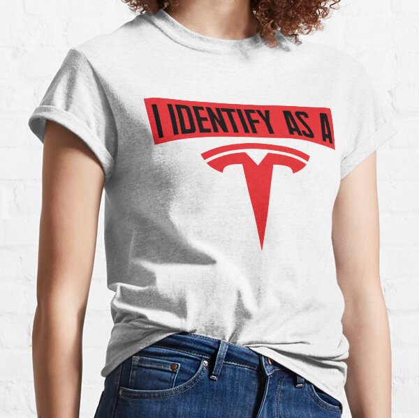 Item preview, I identify as a Tesla | Bought Before Elon Went Full Elon designed and sold by PulseVibes.