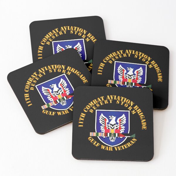 Item preview, Army - 11th Combat Aviation Brigade w DS SVC Ribbons wo DropShadow designed and sold by Military Insignia Products.