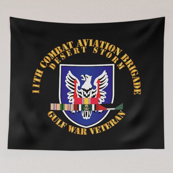 Item preview, Army - 11th Combat Aviation Brigade w DS SVC Ribbons wo DropShadow designed and sold by Military Insignia Products.