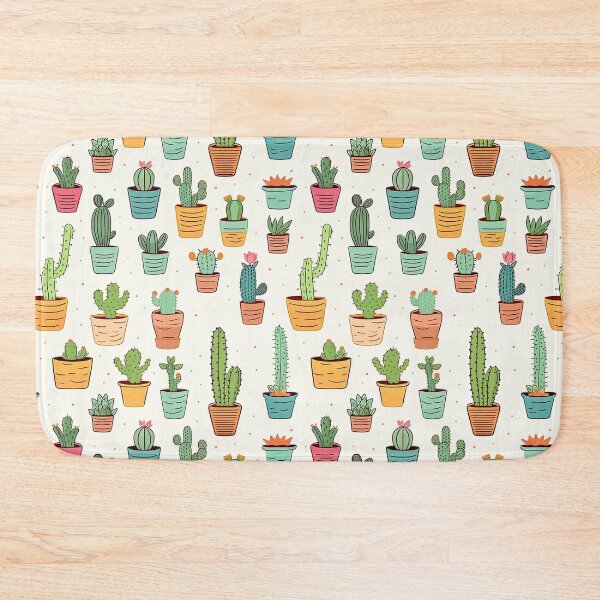 Item preview, cute cactus seamless designed and sold by NatthyDesign.