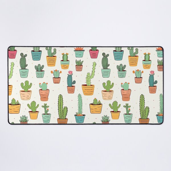 Item preview, cute cactus seamless designed and sold by NatthyDesign.