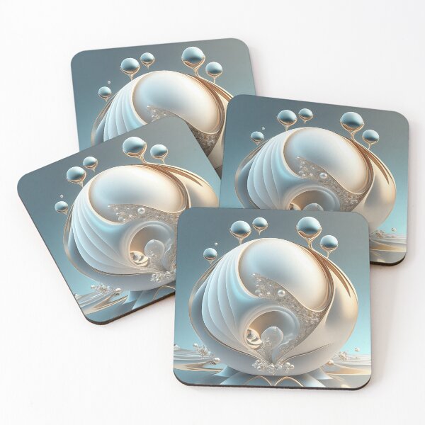 Item preview, Alien pearls abstract designed and sold by ArtyBuys.