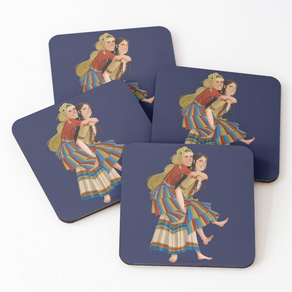 Item preview, Clytemnestra and Helen (minoan girls) designed and sold by locus-amoenus.