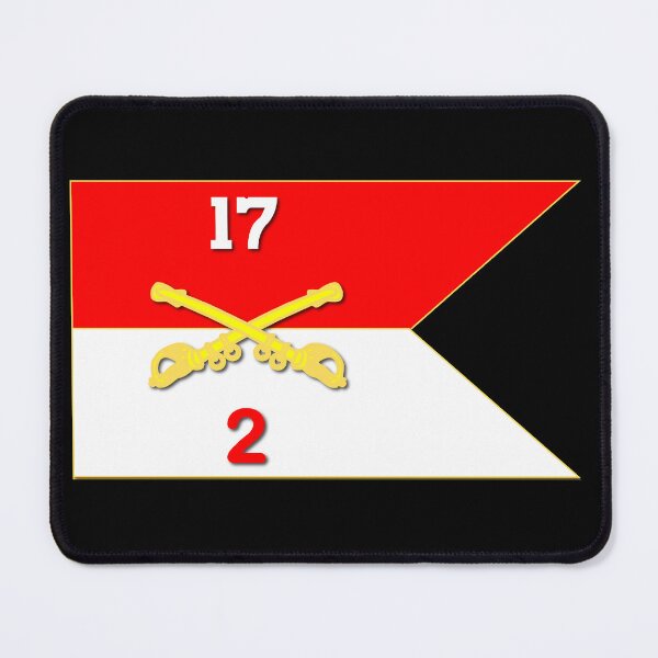 Item preview, Army - 2rd Squadron, 17th Cavalry Guidon designed and sold by Military Insignia Products.