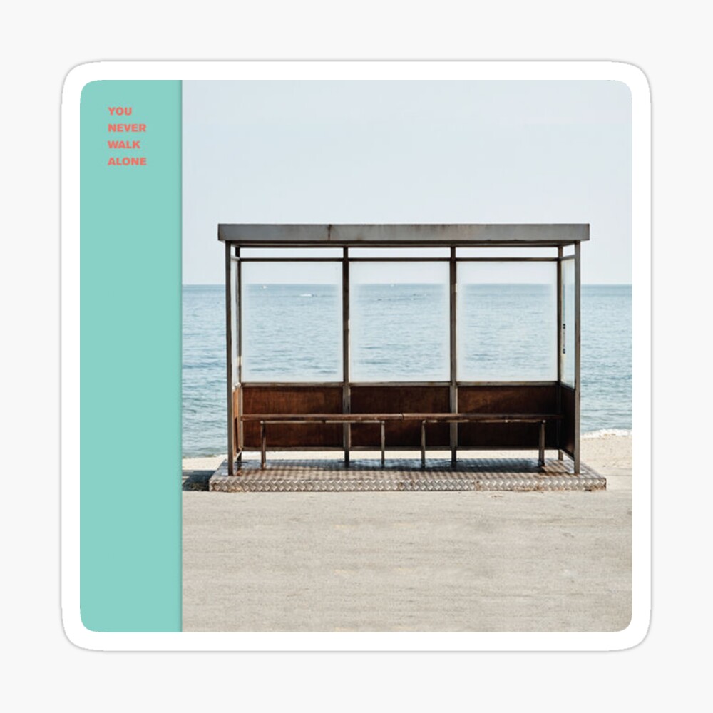 Bts You Never Walk Alone Wings Album Artwork Photographic Print By Kpoptokens Redbubble