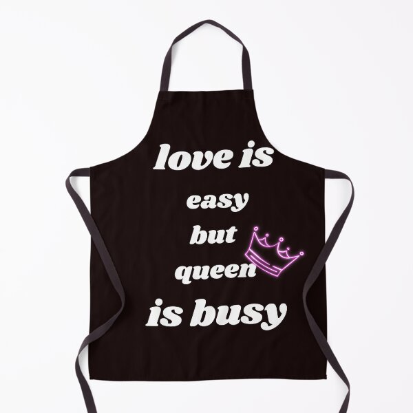 Item preview, love is easy queen is busy classic t shirt designed and sold by sangram9337.