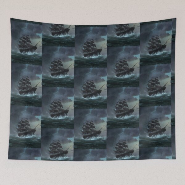 Item preview, Ship in the Storm designed and sold by Jodoillustration.