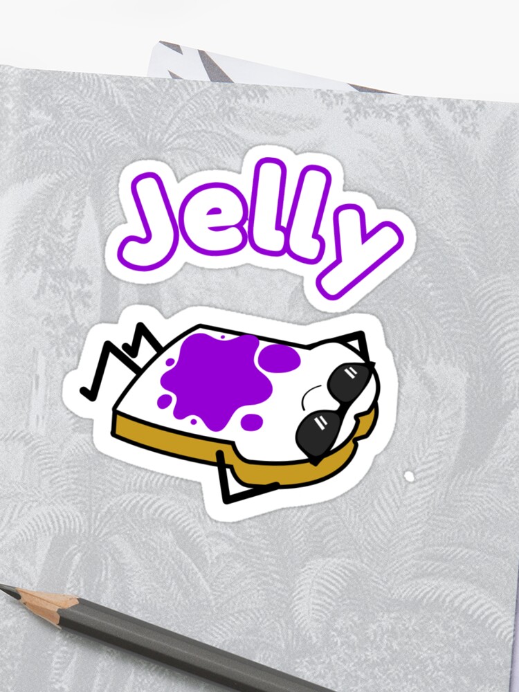 Matching Set Peanut Butter And Jelly Couples Friend Sticker By