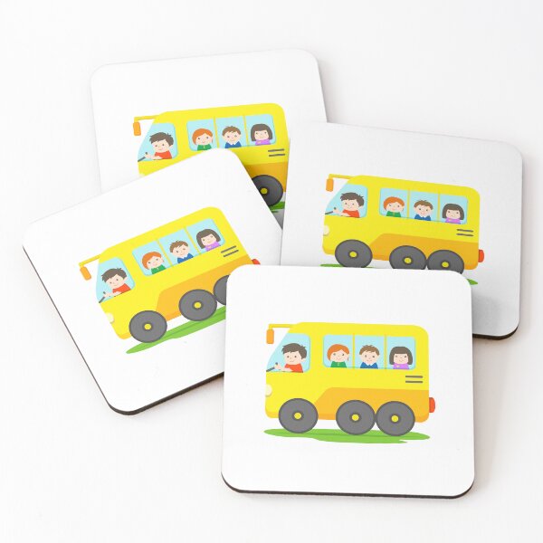 Item preview, Yellow School Bus with Kids designed and sold by samshirts.