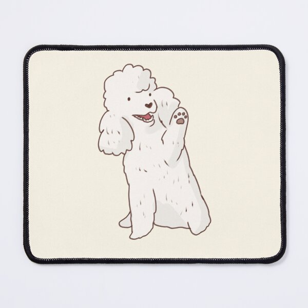 Item preview, poodle dog art designed and sold by Mayarart.