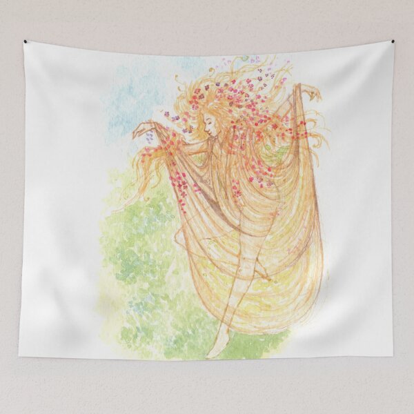Item preview, Spring Fairy - Watercolour designed and sold by Brett Miley.