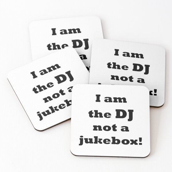 Item preview, I am the DJ note a jukebox designed and sold by EmeraldeaArt.