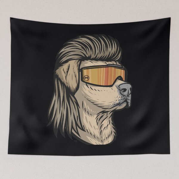 Item preview, Yellow Lab Mullet 	 	 designed and sold by smywoycpqz24.