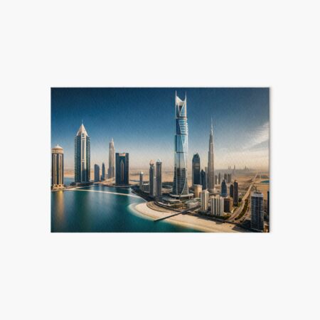 Artikel-Vorschau von Skyline von Dubai, designt und verkauft von MartinReyDesign.